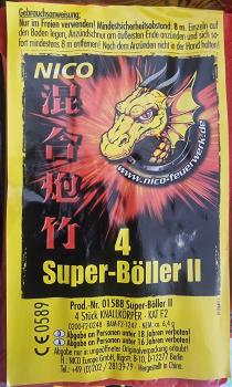 Super Böller II - 4 Stück in 1 Packung