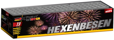Hexenbesen, 72 Schuss, NEM: 468g, Kaliber: 20mm, Brenndauer ca. 90 Sekunden