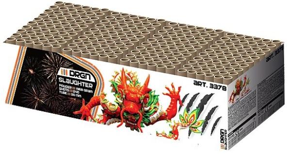 DRGN Slaughter, 240 Schuss, NEM: 1980g, Kaliber: 20mm, Brenndauer ca. 65 Sekunden