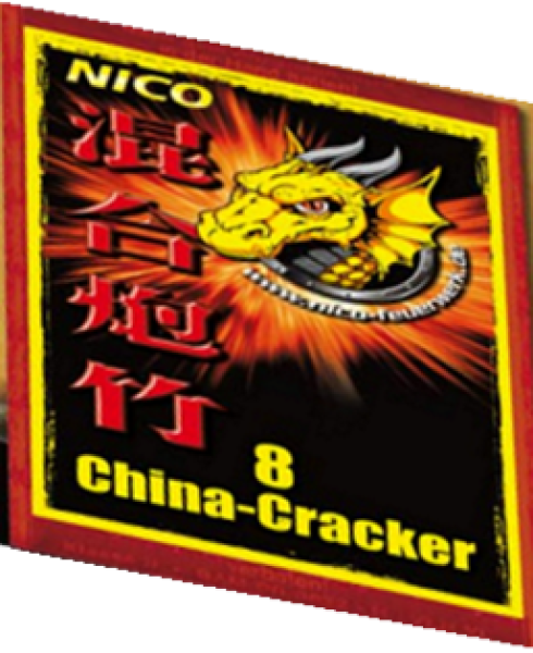China Cracker - 8 Stück in 1 Packung